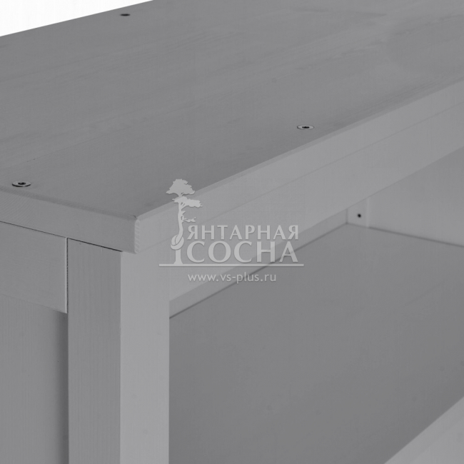 Стеллаж открытый КЫМОР 90 Серый Стеллаж открытый КЫМОР 90 Серый