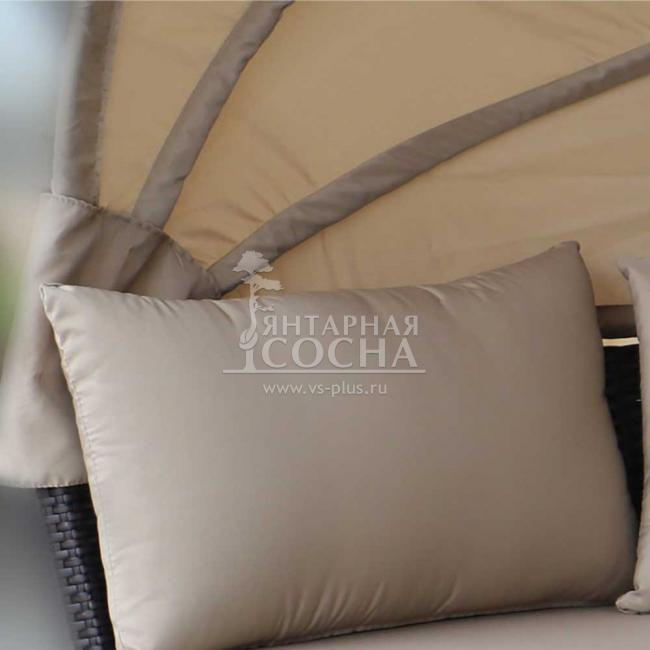 Диван-трансформер из искусственного ротанга AFM-325B Brown Диван-трансформер из искусственного ротанга AFM-325B Brown