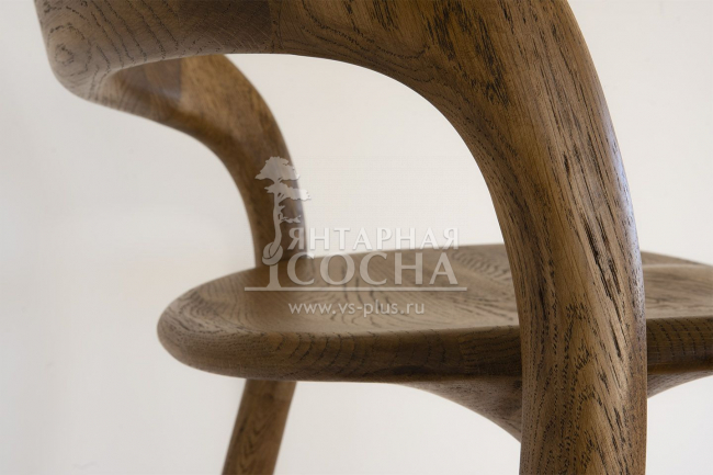 Стул барный Мери из массива дуба коньяк Стул барный Мери из массива дуба коньяк