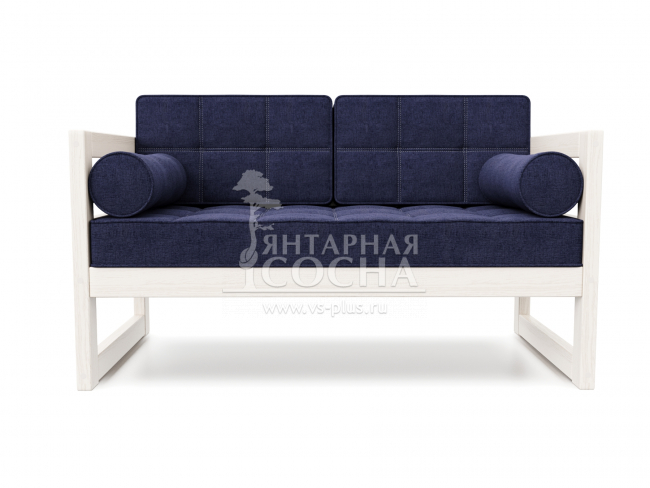 Диван Сега М Textile Беленый Дуб Royal Blue Диван Сега М Textile Беленый Дуб Royal Blue