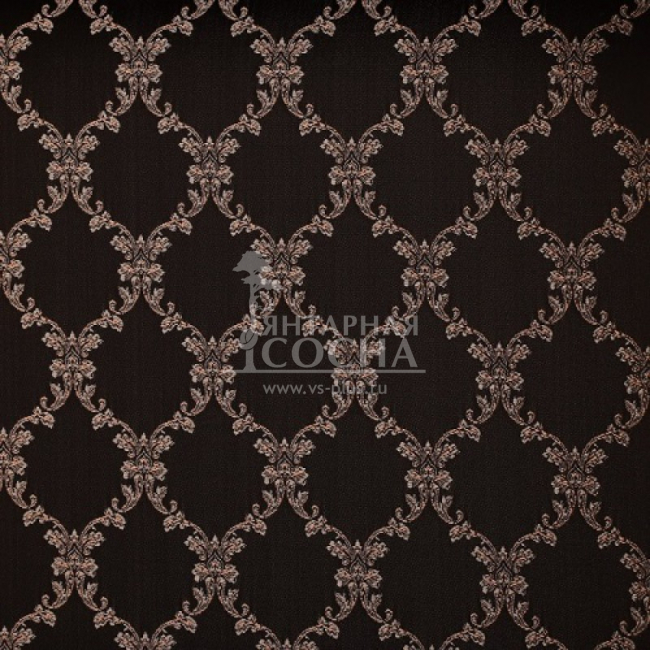 Банкетка мягкая "Римская" 350х490 дуб коричневый/черная патина/жаккард вензель коричневый Банкетка мягкая "Римская" 350х490 дуб коричневый/черная патина/жаккард вензель коричневый