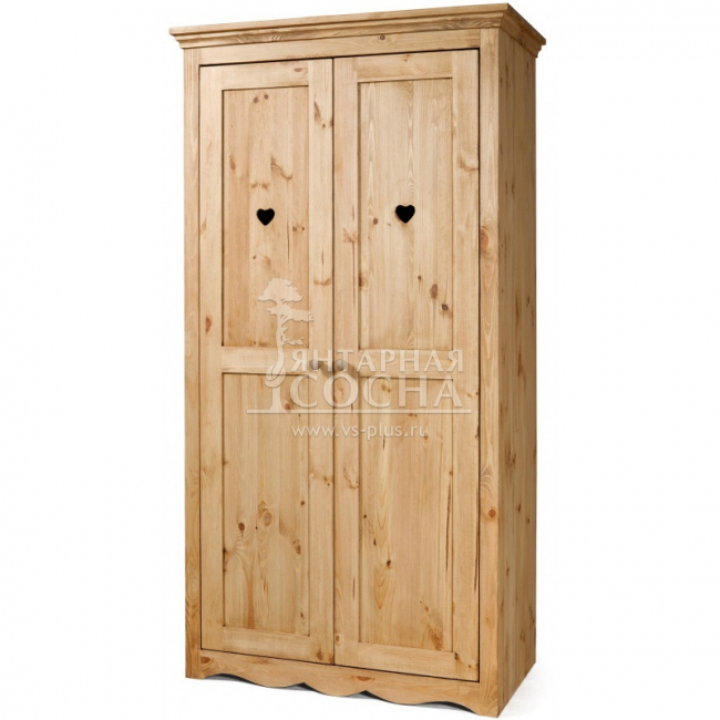 Шкаф Прованс 2 дверки, 1 полка, штанга KSA2 Шкаф Прованс 2 дверки, 1 полка, штанга KSA2