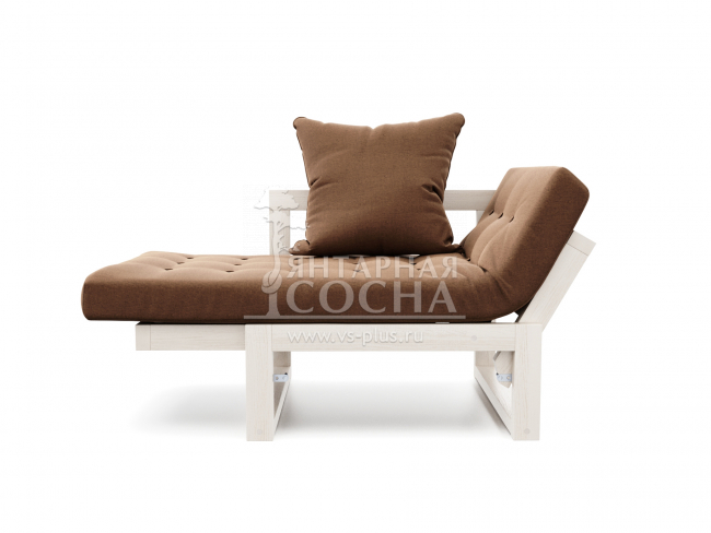 Кресло Амбер Textile Беленый Дуб Brown Кресло Амбер Textile Беленый Дуб Brown