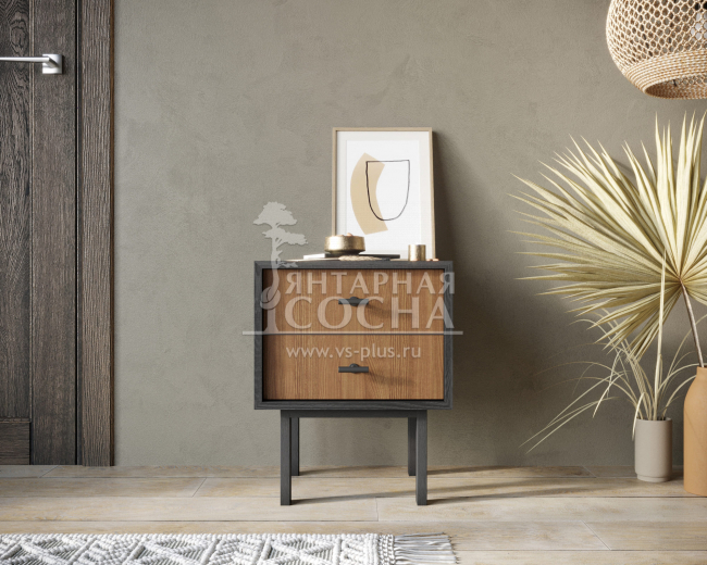 Тумбочка с двумя ящиками "Emerson" арт EM16 Тумбочка с двумя ящиками "Emerson" арт EM16