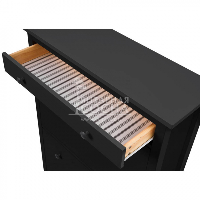 Тумба для обуви КЫМОР 89 Черная Тумба для обуви КЫМОР 89 Черная