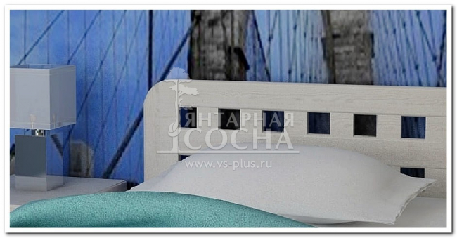 Кровать односпальная Коста Бланка Кровать односпальная Коста Бланка