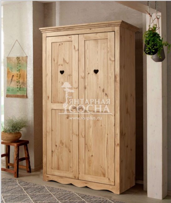 Шкаф Прованс 2 дверки, 1 полка, штанга KSA2 Шкаф Прованс 2 дверки, 1 полка, штанга KSA2