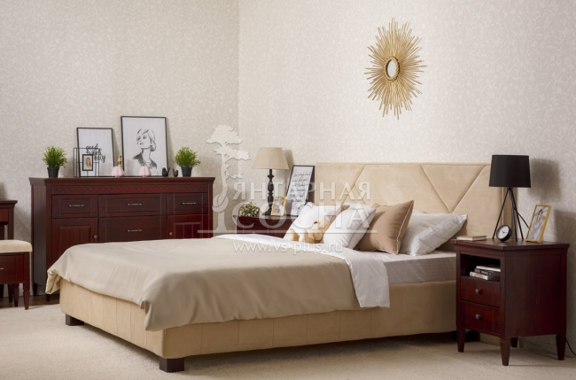 Кровать мягкая Дания №7 Кровать мягкая Дания №7