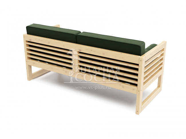 Диван Сега Б Velvet Сосна Green Диван Сега Б Velvet Сосна Green