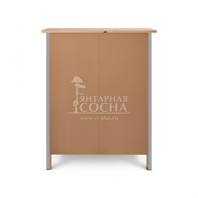 Комод высокий КЫМОР 6 ящиков Серый/Светло-коричневый Комод высокий КЫМОР 6 ящиков Серый/Светло-коричневый