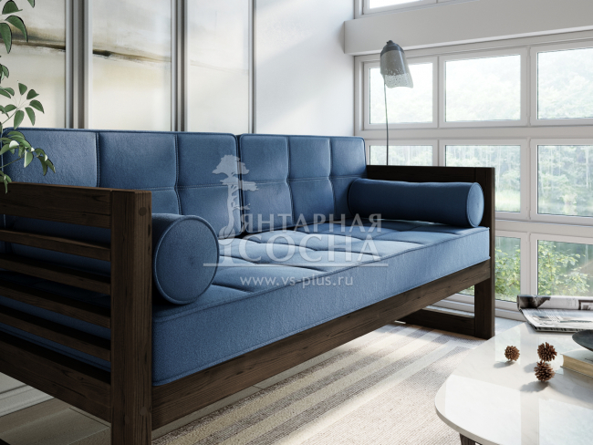 Диван Сега Б Velvet Венге Blue Диван Сега Б Velvet Венге Blue