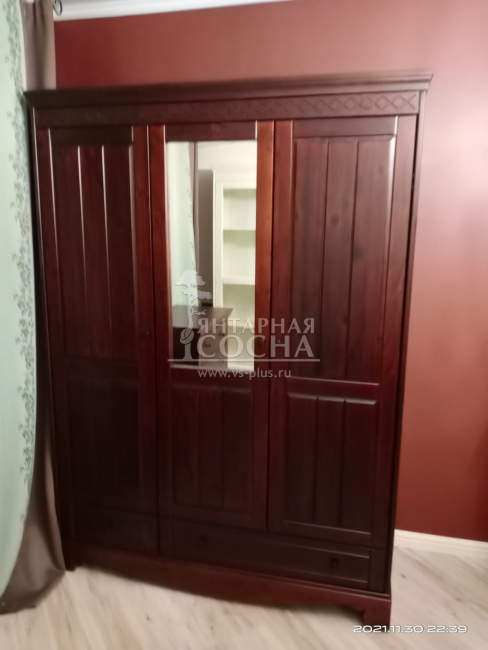 Шкаф 3-створчатый Дания №2 Шкаф 3-створчатый Дания №2