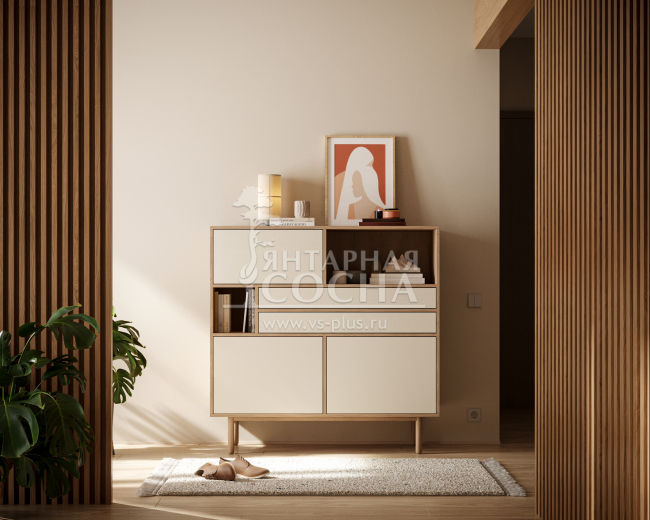 Комод большой с тремя дверками и двумя ящиками "Alice" арт ALC05 Комод большой с тремя дверками и двумя ящиками "Alice" арт ALC05