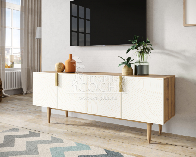 ����� ��� TV � �������� �������� "Line" LN06/GR1/beige