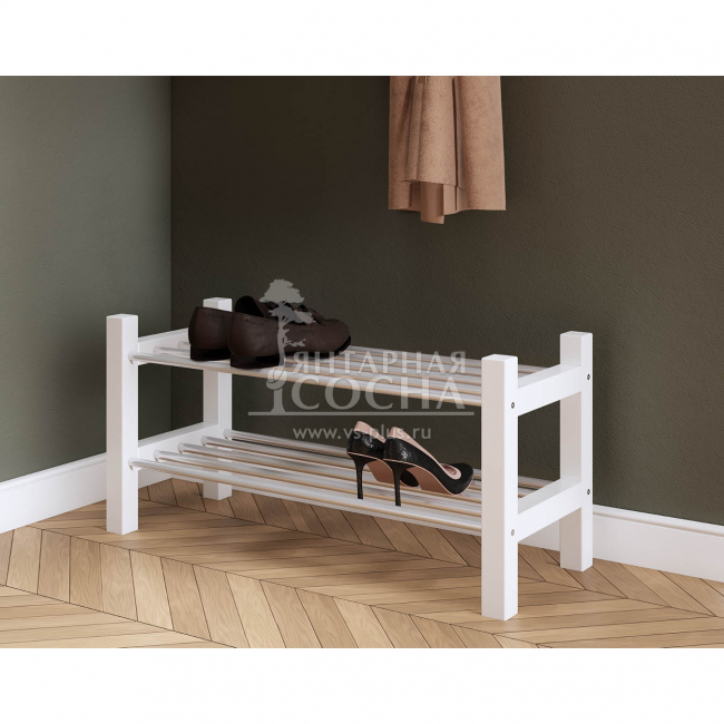 Полка для обуви МИЧА Белая Полка для обуви МИЧА Белая