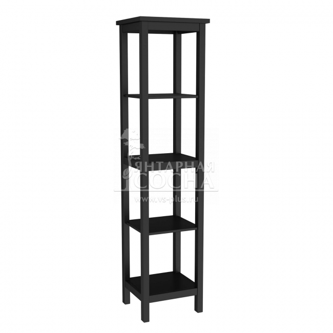 Стеллаж узкий Кантри-420 Блэк Стеллаж узкий Кантри-420 Блэк