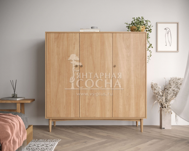 Шкаф трехстворчатый низкий Bubble Solid арт BBL04S Шкаф трехстворчатый низкий Bubble Solid арт BBL04S