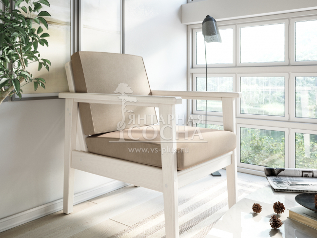 Кресло Лориан Velvet Беленый дуб Ivory Кресло Лориан Velvet Беленый дуб Ivory