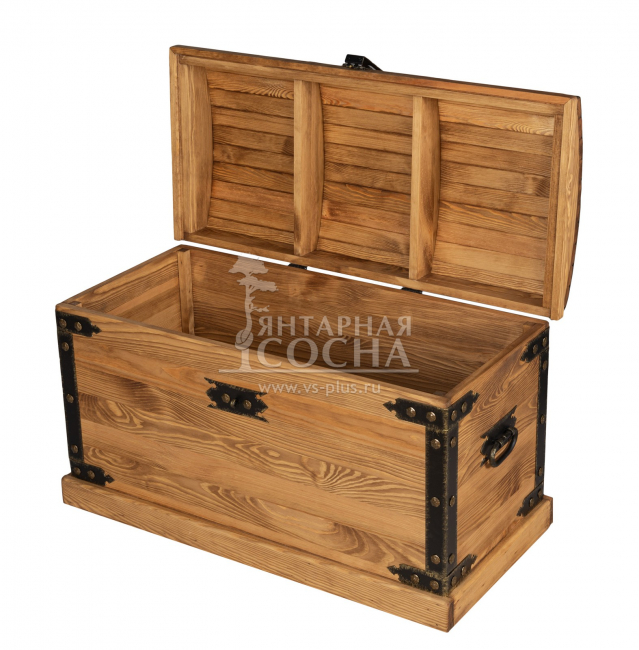 Сундук Викинг из массива сосны (мёд) Сундук Викинг из массива сосны (мёд)