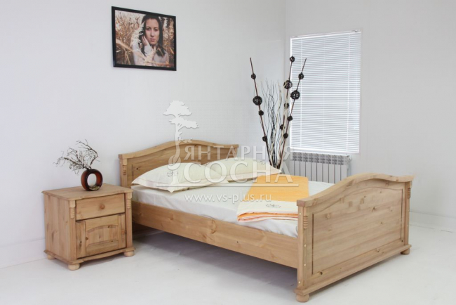 Кровать Балтика 160*200 (с высоким изножьем,без настила) Кровать Балтика 160*200 (с высоким изножьем,без настила)