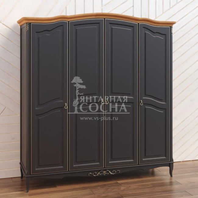 Шкаф 4 двери Прованс ясень Шкаф 4 двери Прованс ясень