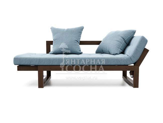 Кушетка Амбер Textile Орех Blue Кушетка Амбер Textile Орех Blue
