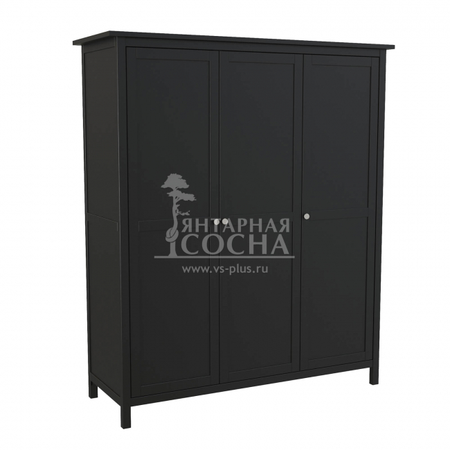 Шкаф для одежды распашной Кантри-30 Блэк Шкаф для одежды распашной Кантри-30 Блэк