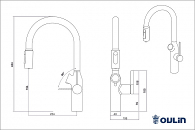 ��������� Oulin OL-8018 Satin