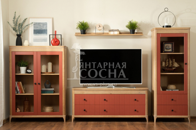 Тумба ТВ Грета №4-140 Тумба ТВ Грета №4-140