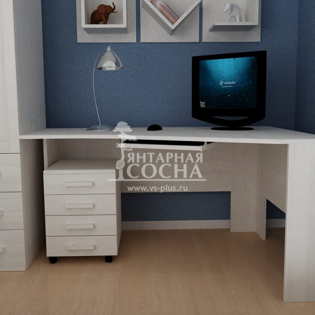Стол компьютерный угловой Коста Бланка Стол компьютерный угловой Коста Бланка