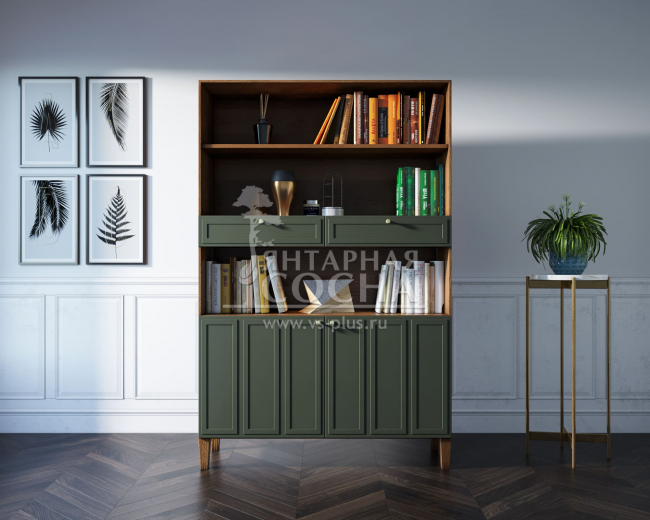 Стеллаж широкий двухстворчатый "Andersen" арт AN17 Стеллаж широкий двухстворчатый "Andersen" арт AN17