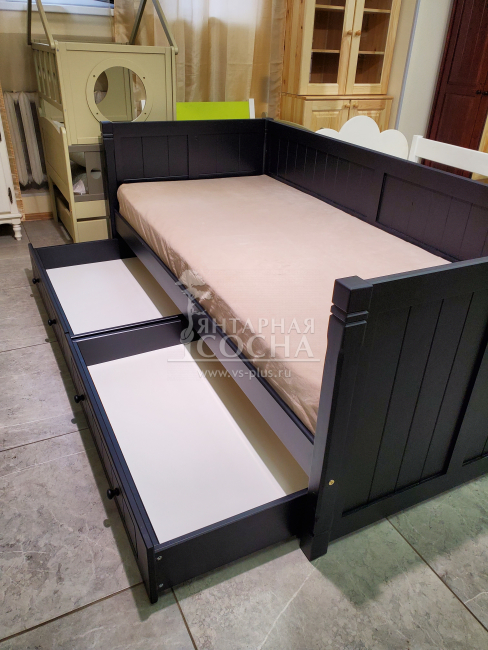 Тахта Дания с ящиками №3 Тахта Дания с ящиками №3