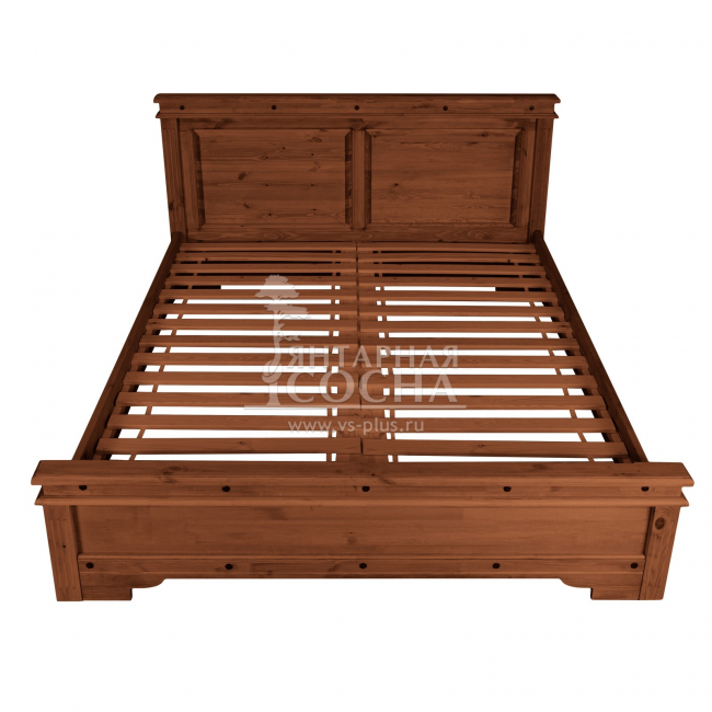 Кровать 2-х спальная Викинг 01 (орех) Кровать 2-х спальная Викинг 01 (орех)