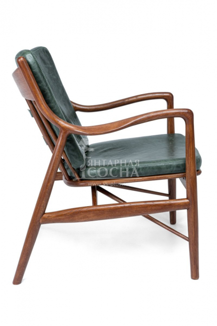 Кресло Гарвард комфорт из массива дуба в натуральной коже Кресло Гарвард комфорт из массива дуба в натуральной коже