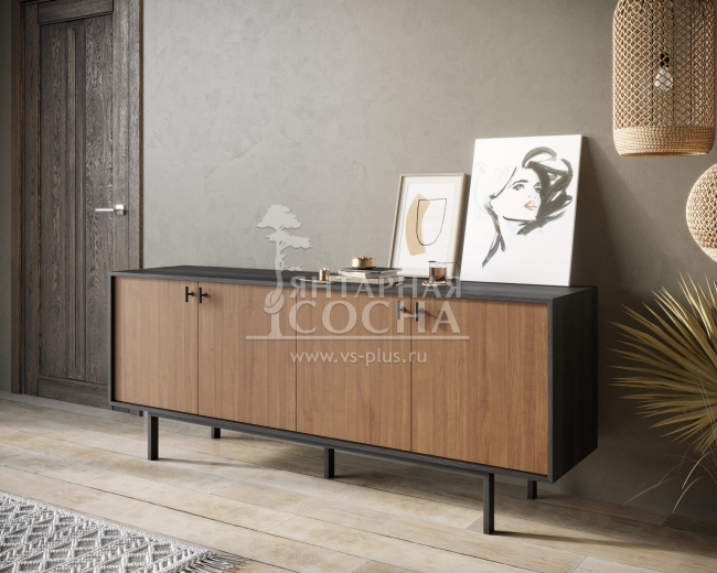 Комод с четыремя дверками "Emerson" арт EM01 Комод с четыремя дверками "Emerson" арт EM01