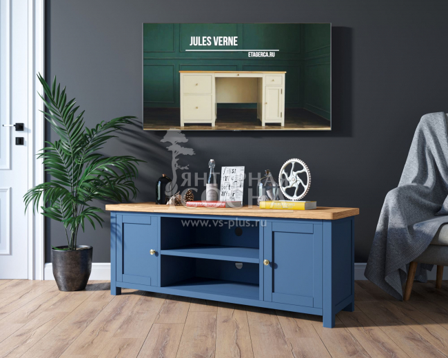 Комод под TV "Jules Verne" арт JV25ETGB Комод под TV "Jules Verne" арт JV25ETGB