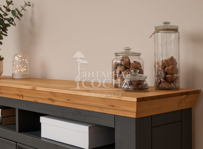 Тумба ТВ Форест Графит 2 ящика Тумба ТВ Форест Графит 2 ящика