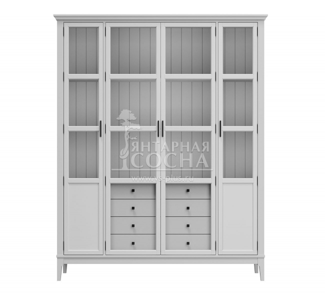 Шкаф для книг Квадро-С 422С/04 Шкаф для книг Квадро-С 422С/04