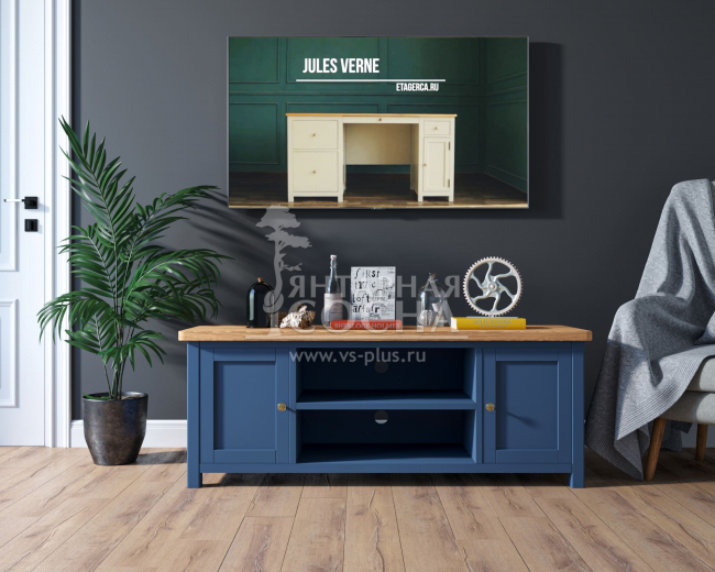 Комод под TV "Jules Verne" арт JV25ETGB Комод под TV "Jules Verne" арт JV25ETGB