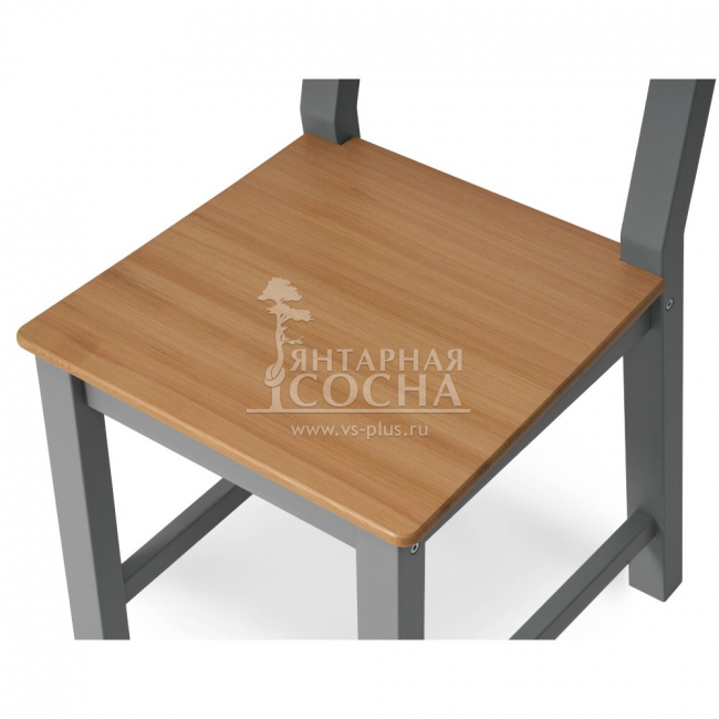 Стул УДОРА Серый/Светло-коричневый Стул УДОРА Серый/Светло-коричневый