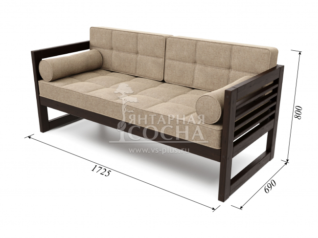 Диван Сега Б Textile Венге Beige Диван Сега Б Textile Венге Beige
