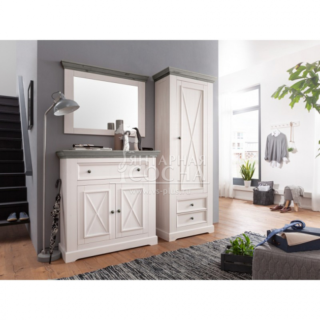 Комод Форест 2 двери 1 ящик (Тумба-201) Комод Форест 2 двери 1 ящик (Тумба-201)