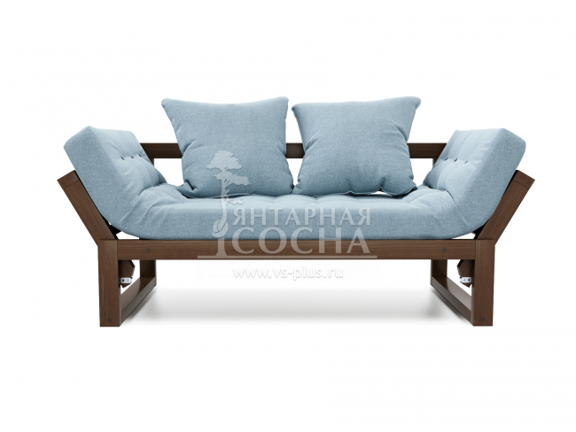 Кушетка Амбер Textile Орех Blue Кушетка Амбер Textile Орех Blue