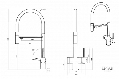 ��������� EMAR 7024WHT PVD
