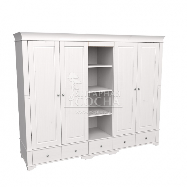 ШКАФ 5-ТИ ДВЕРНЫЙ С 4 ГЛУХИМИ ДВЕРЯМИ И ПОЛКАМИ БЕЙЛИ ШКАФ 5-ТИ ДВЕРНЫЙ С 4 ГЛУХИМИ ДВЕРЯМИ И ПОЛКАМИ БЕЙЛИ