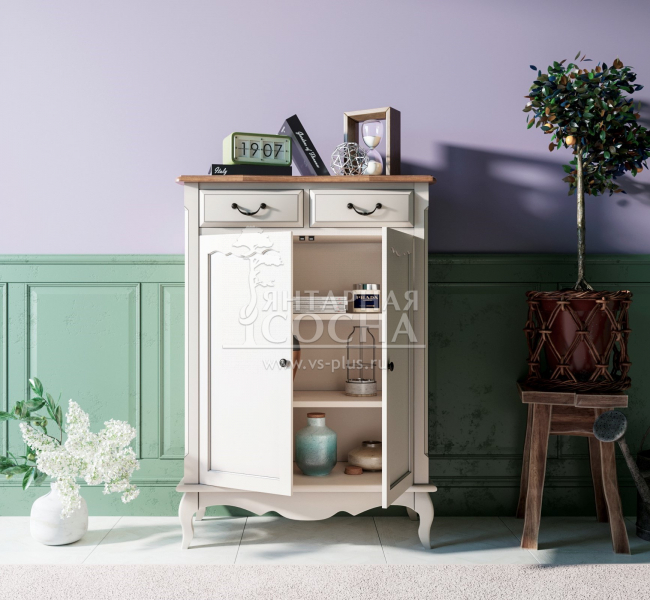 Комод «Leontina» на 2 ящика 2 дверки арт ST9329R Комод «Leontina» на 2 ящика 2 дверки арт ST9329R