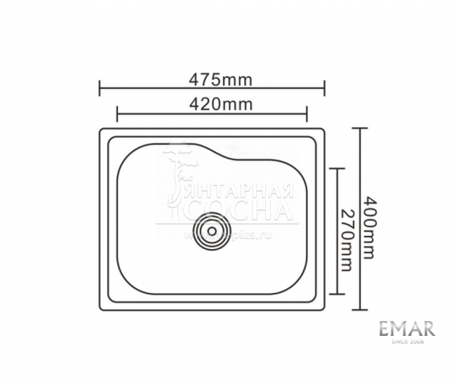 Мойка EMAR 4740 Мойка EMAR 4740