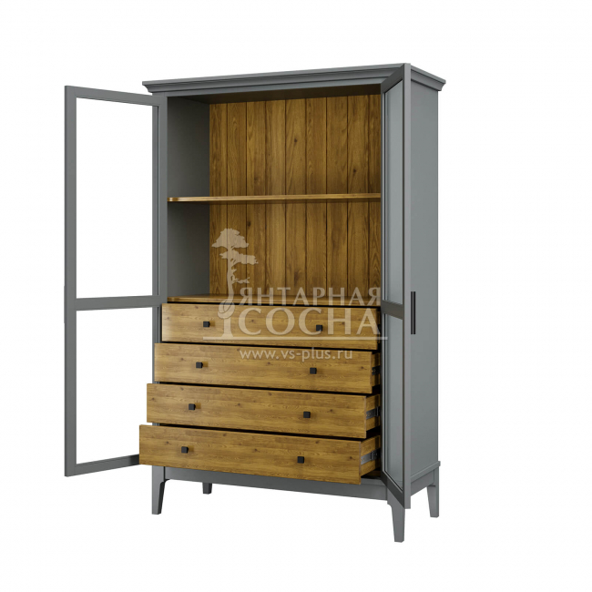 Шкаф для посуды Квадро-С 20/04 Шкаф для посуды Квадро-С 20/04