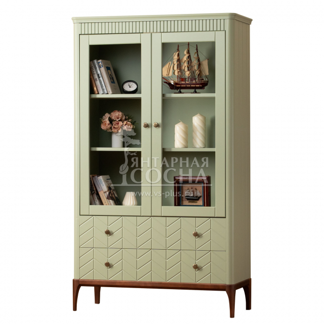 Шкаф книжный Грета №10-140 Шкаф книжный Грета №10-140