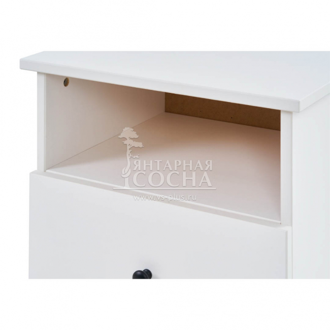 Тумба прикроватная ТИРАНА Белая Тумба прикроватная ТИРАНА Белая